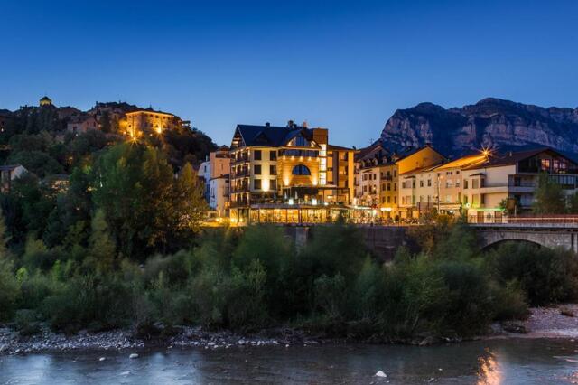 Av. Sobrarbe,  Ainsa, Huesca, Spain, Ainsa, Hotel Sanchez, Hotel