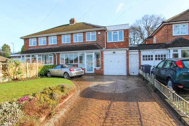 Grange Lane, Four Oaks, 4 Bedroom Semi-detached