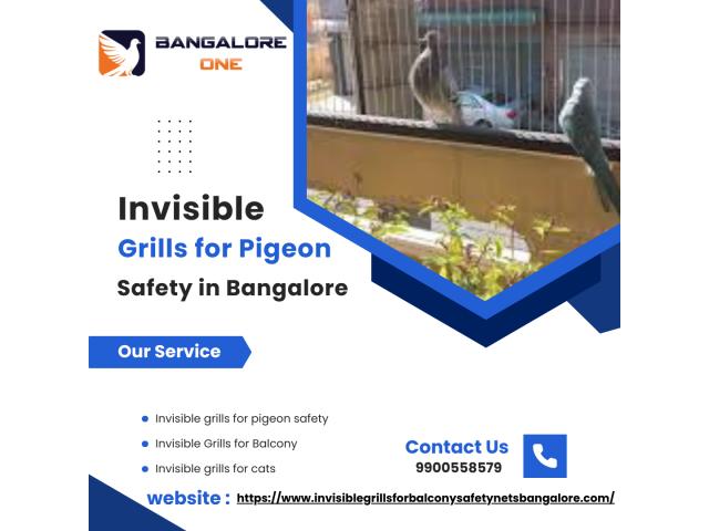 Invisible Grills for Pigeon Safety in Bangalore Invisible Grills for Pigeon Safety in Bangalore