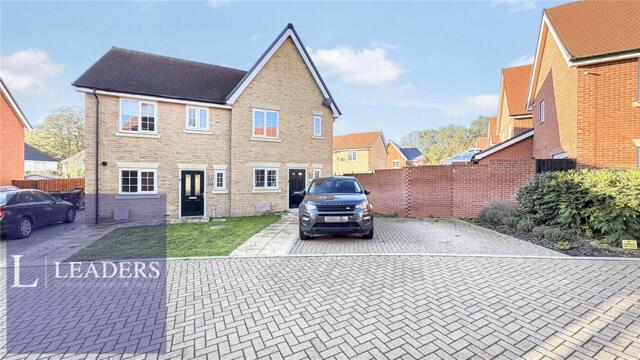Nightingale Drive, Halstead, 2 Bedroom Semi-detached