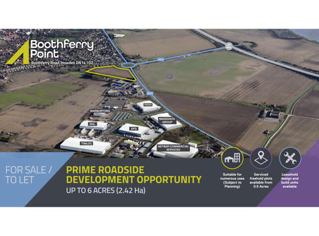Boothferry Road, Boothferry Point, Howden, Land To Lease