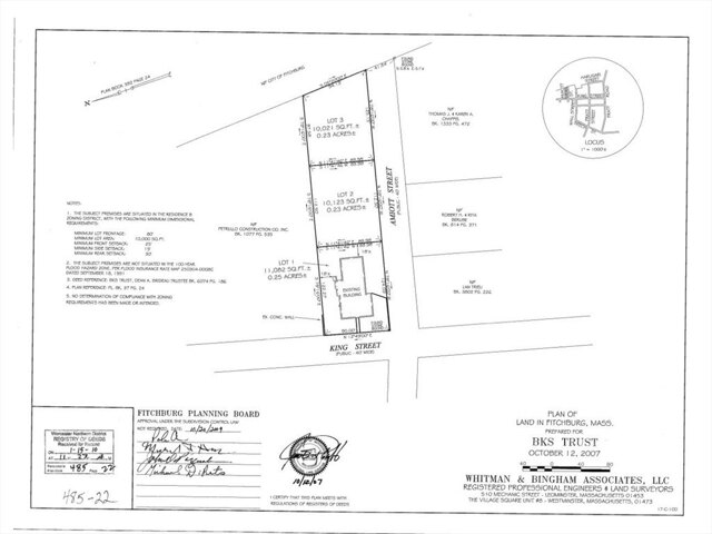 Amiott St, Fitchburg, Plot For Sale