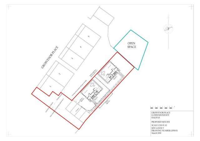 Grosvenor Place, Luddendenfoot, Plot For Sale
