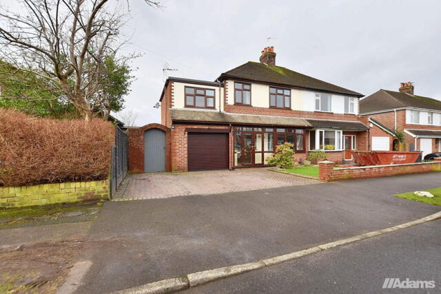 Middlehurst Road, Grappenhall, 4 Bedroom Semi-detached