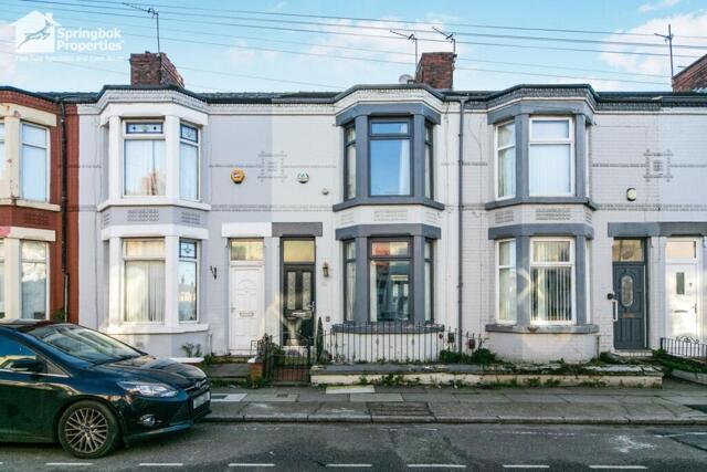 Hahnemann Road, Liverpool, 3 Bedroom Terraced