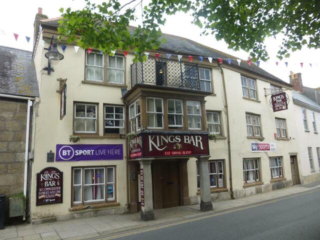 Kings Arms Hotel  Broad Street, Penryn, Pub For Sale