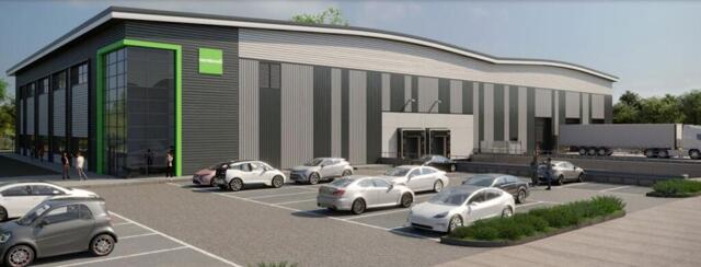 Plot,andover Business Park, Distribution Warehouse To