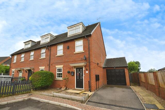 Hartfield Court, Chesterfield, 3 Bedroom Town