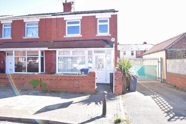 Nuttall Road, Blackpool, 3 Bedroom End
