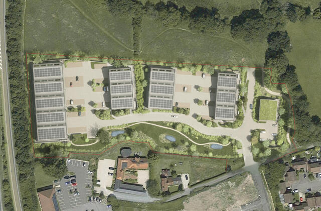 Buckmore Farm Road, Buckmore Park (north), Petersfield, Distribution Warehouse To