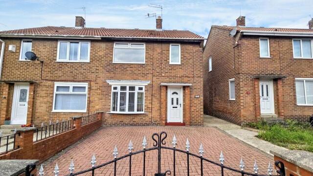 Derwent Close, Seaham, 2 Bedroom Semi-detached