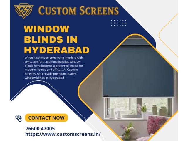 Window Blinds in Hyderabad