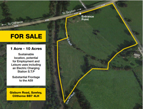 Gisburn Road, Sawley, Land For Sale