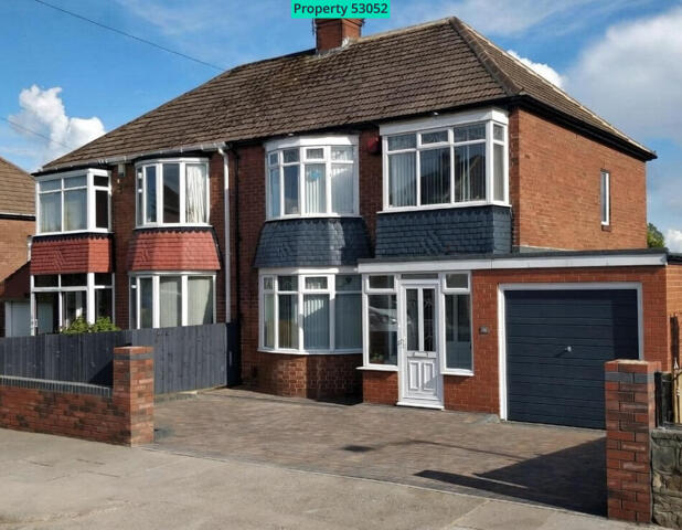 Woodville Crescent, Sunderland, 3 Bedroom Semi-detached