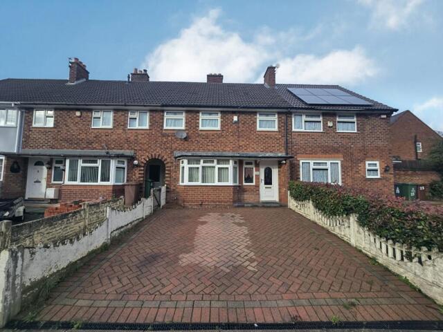 Roebuck Road, Walsall, 3 Bedroom Terraced