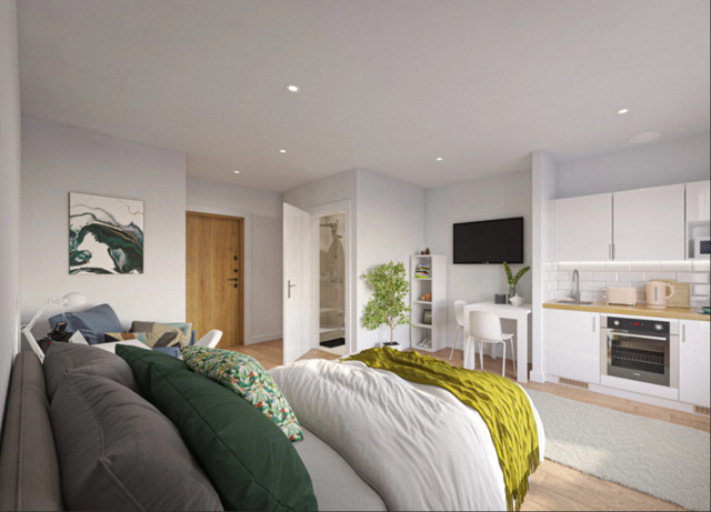 Frederick Road, Manchester, Studio Flat For