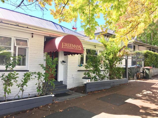 Wellington Street, Auckland, Freemans Backpackers, Hostel