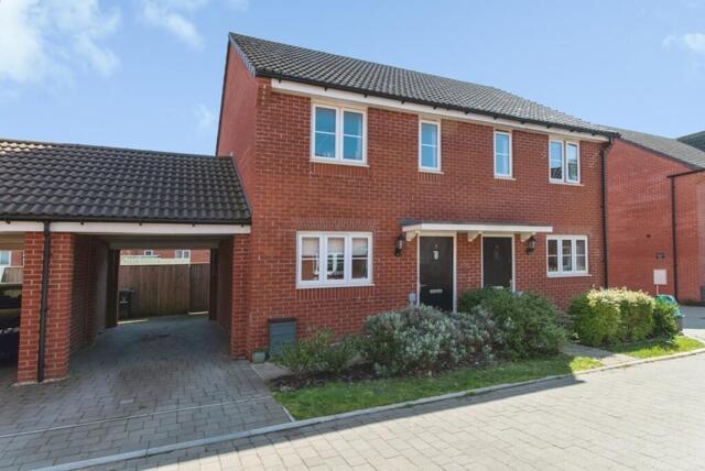 Bridgeman Place, Exeter, 2 Bedroom Semi-detached