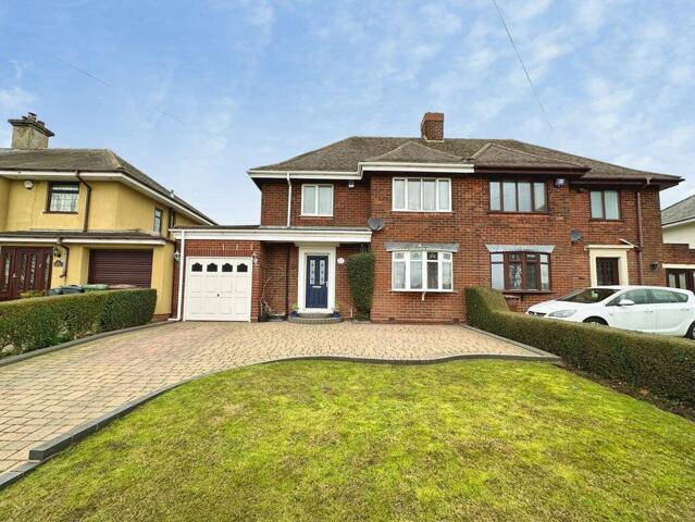 Dartmouth Avenue, Walsall, 3 Bedroom Semi-detached