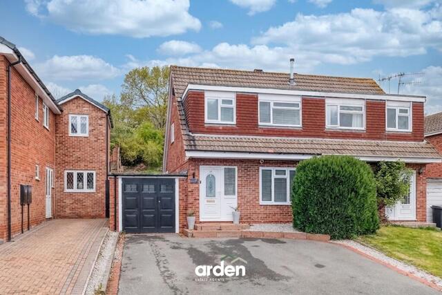 Pebworth Close, Redditch, 3 Bedroom Semi-detached Pebworth Close, Redditch, 3 Bedroom Semi-detached