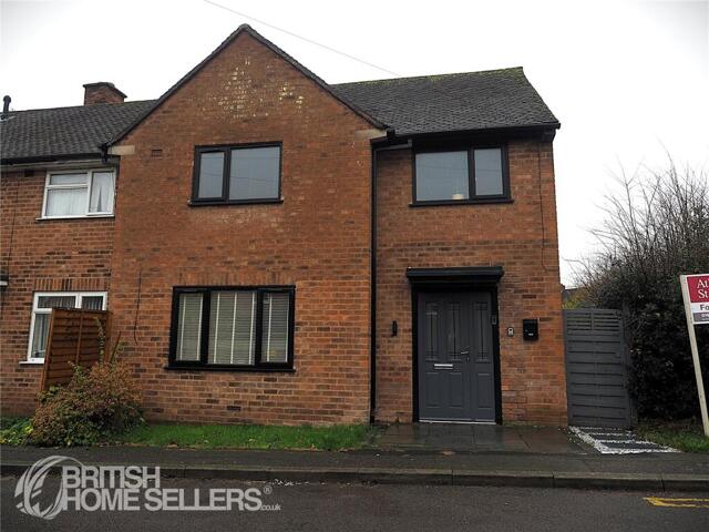 Balsall Common, Temple Avenue, Coventry, 4 Bedroom End Balsall Common, Temple Avenue, Coventry, 4 Bedroom End