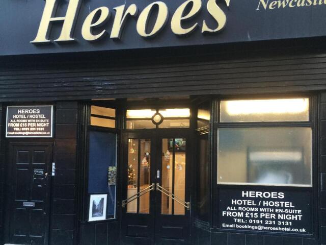 Grainger Street, Newcastle Upon Tyne, Heroes Hotel, Hotel