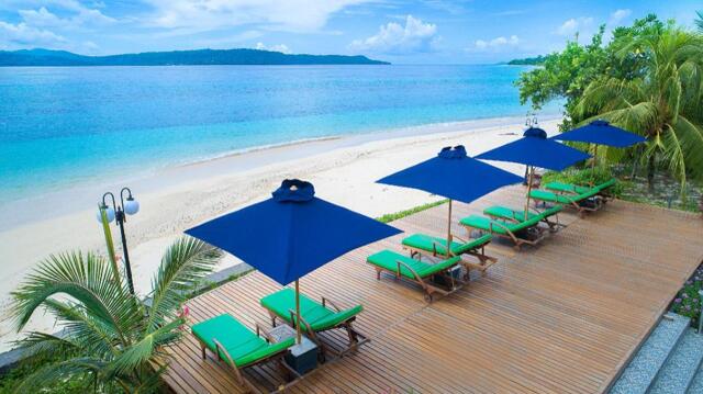 Pulau Gangga Desa Gangga Satu Likupang Barat, Minahasa Utara, Manado, Gangga Island Resort