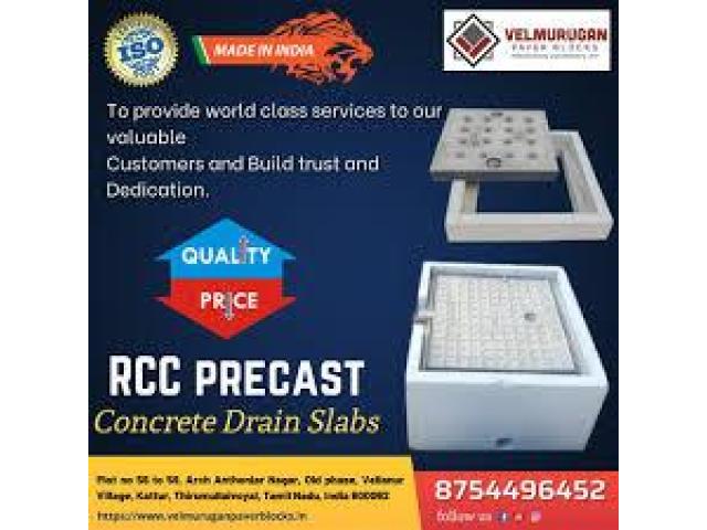 Precast RCC Drain Cover Slab Manufacturer in Sri City Precast RCC Drain Cover Slab Manufacturer in Sri City