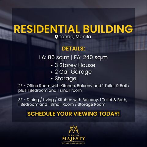 Tondo, Manila, Apartment For Sale