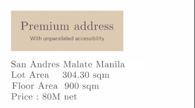 San Andres, Manila, Apartment For Sale