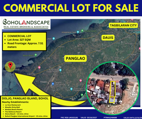 Doljo, Panglao, Lot For Sale
