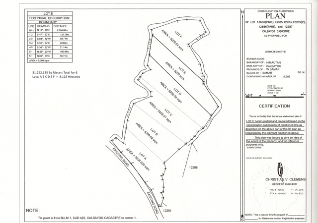 Jimautan, Calbayog, Lot For Sale