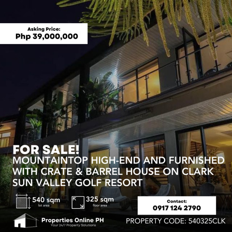 Clark, Mabalacat, Villa For Sale