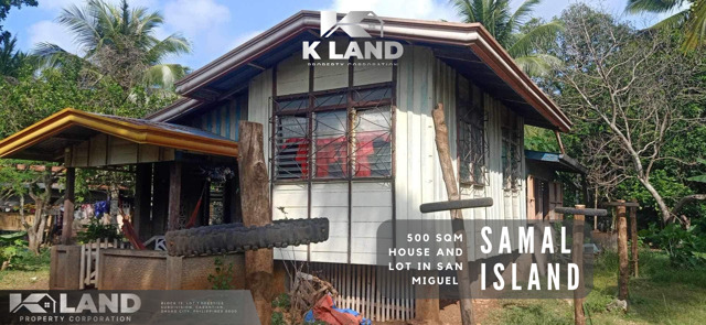 San Miguel, Island Of Garden Samal, Samal, Lot For Sale