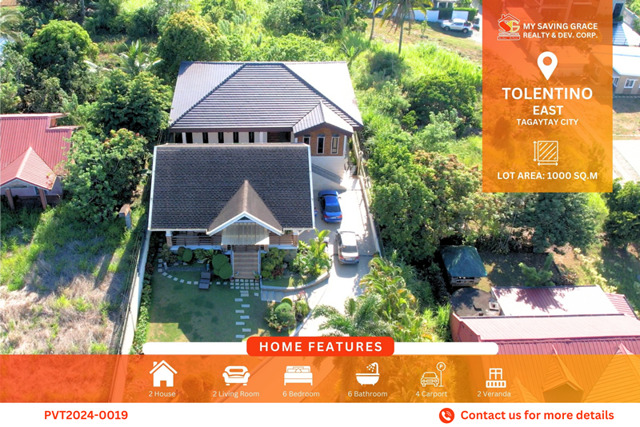 Tolentino East, Tagaytay, House For Sale