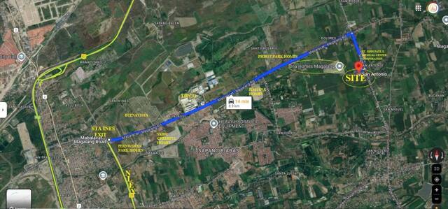 San Antonio, Magalang, Lot For Sale