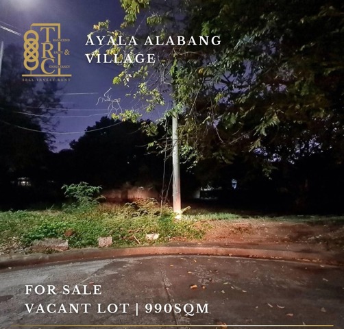 Ayala Alabang, Muntinlupa, Lot For Sale