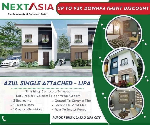 Latag, Lipa, Townhouse For Sale
