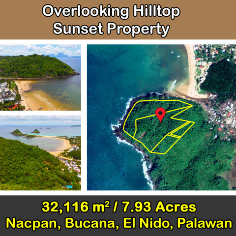 Bucana, El Nido, Lot For Sale