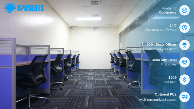 Cebu Business Park, Cebu, Office For Rent