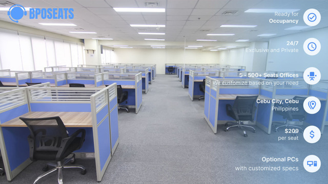 Cebu Business Park, Cebu, Office For Rent